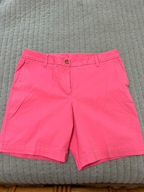Talbots Pink Relaxed Chino Shorts
